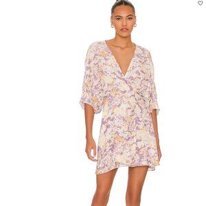 Anna Nata Medium Kayla Wrap Dress in Lavender NWT